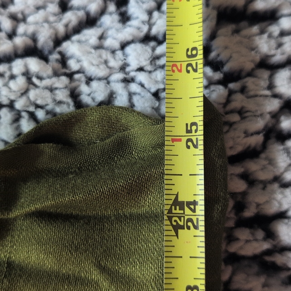 Pashmina| Olive Green Fringe Shawl - Picture 7 of 10